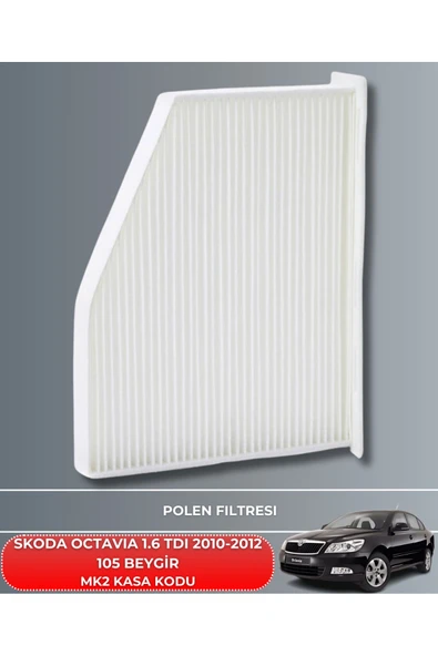 Petrol Ofisi SKODA OCTAVIA 1.6 TDI 2010-2011-2012 105 BEYGİR FİLTRE - YAĞ BAKIM SETİ - Resim 4