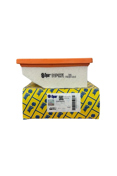 OPAR 51974227e Doblo Fiorino Egea 500x 1.3 Mjet Euro 6 Hava Filtresi ürün görseli