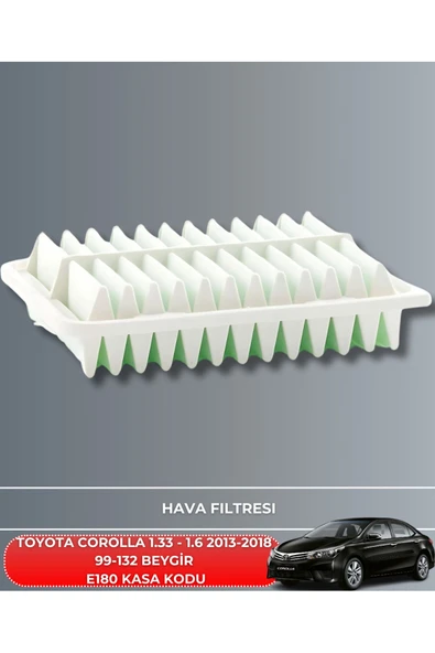 TOYOTA COROLLA 1.33 - 1.6 2013-2014-2015-2016-2017-2018 99-132 BEYGİR FİLTRE -7cd46186fc89385c18b04a4c63714f05BAKIM SETİ - Resim 2