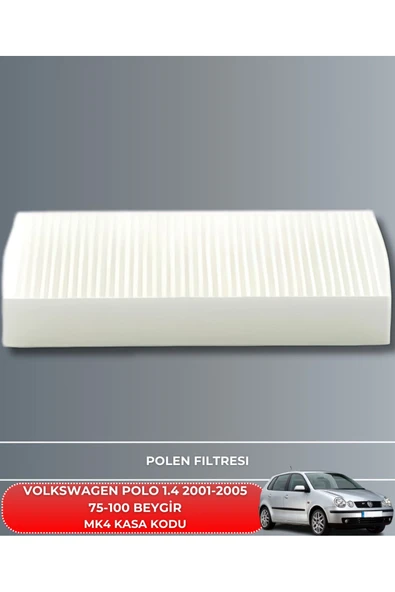 Petrol Ofisi VW VOLKSWAGEN POLO 1.4 2001-2002-2003-2004-2005 75-100 BEYGİR FİLTRE - YAĞ BAKIM SETİ - Resim 4