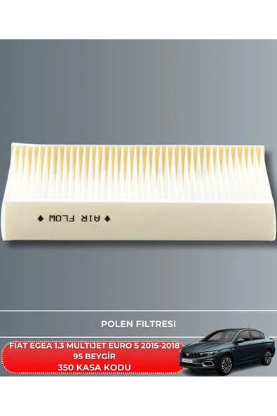 Petrol Ofisi Fıat Egea - Egea Cross 1.3 Multıjet Euro 5 2015-2016-2017-2018 95 Beygir Filtre - Yag Bakım Seti - Resim 4