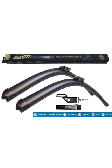 Maxtel Silecek Supurgesi Muz Vw Jetta Golf Vi 2009› Passat Touran Scirocco 600+480mm 90254 Inw018061 ürün görseli