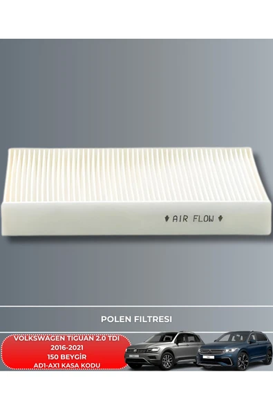 VOLKSWAGEN TIGUAN 2.0 TDI 2016-2021 150 BEYGİR FİLTRE - DELPHİ MOTOR YAĞ GÖNDERILECEKTIR 2025 ÜRETİM YAĞ BAKIM SETİ - Resim 4