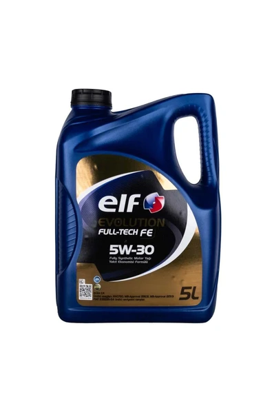 ELF 5w/30 Evolution Fulltech Fe 5lt (DİZEL & BENZİNLİ) ürün görseli
