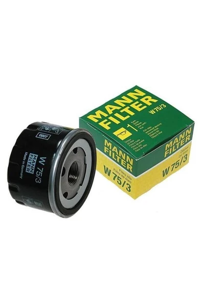 Mann Fılter W75/3 Yağ Filtresi Renault Dacia ürün görseli