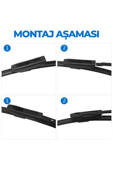 Inwells Muz Silecek Takımı Fiat Fiorino 2008-2017 ile uyumlu - Resim 2