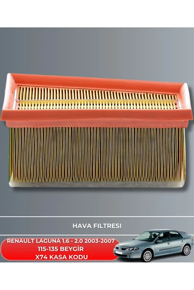 Petrol Ofisi RENAULT LAGUNA 1.6 - 2.0 2003-2004-2005-2006-2007 115-135 BEYGİR FİLTRE - DELPHİ MOTOR YAĞ GÖNDERILECEKTIR 2025 YAĞ BAKIM SETİ - Resim 2