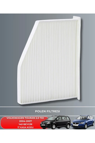 Petrol Ofisi VOLKSWAGEN TOURAN 2.0 TDI 2004-2005-2006-2007 140 BEYGİR FİLTRE - YAĞ BAKIM SETİ - Resim 4