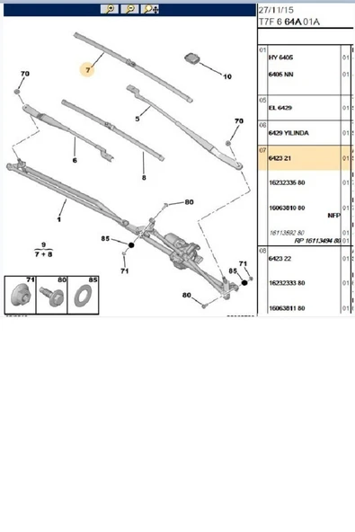 PSA Hava Filtresi Dizel EURO 6 (WGA1222-9802348680) ürün görseli