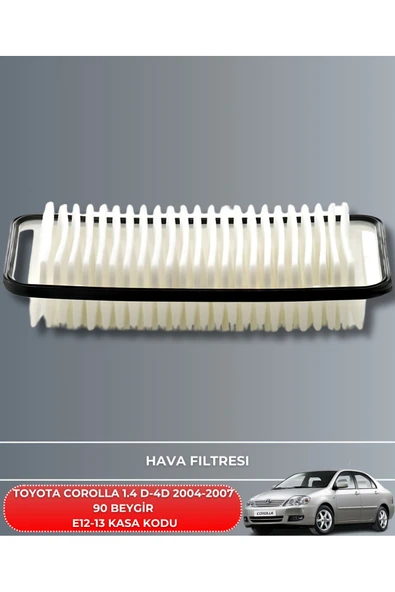 Petrol Ofisi TOYOTA COROLLA 1.4 D-4D 2004-2005-2006-2007 90 BEYGİR FİLTRE - YAĞ BAKIM SETİ - Resim 2