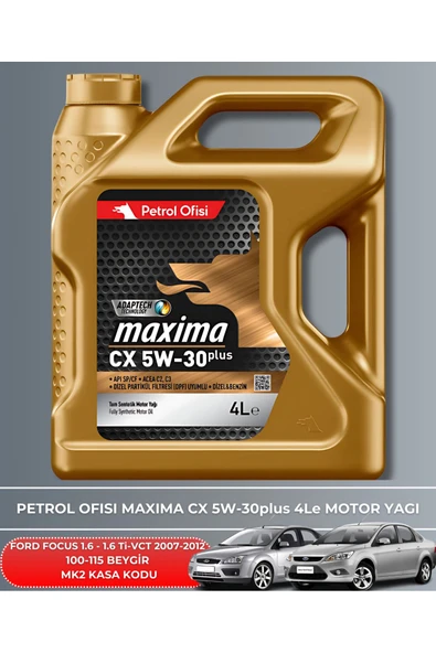 Ford Focus 1.6 - 1.6 Ti-vct 2007-2012 100-115 Filtre - DELPHİ MOTOR YAĞ GÖNDERILECEKTIR 2025 ÜRETİMYağ Bakım Seti Uyumlu - Resim 5