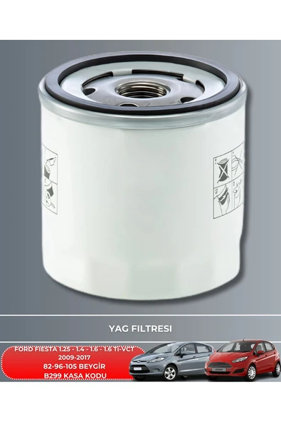 Petrol Ofisi Ford Fıesta 1.25-1.4-1.6 1.6 Ti-vctı 2009-2010-2011-2012-2013-2014-2015-2016-2017 Bakım Set Uyumlu - Resim 3