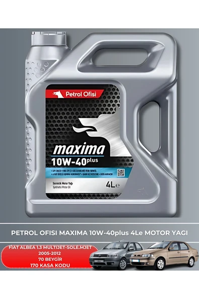 Petrol Ofisi FIAT ALBEA 1.3 MJET-SOLE MULTIJET 2005-2006-2007-2008-2009-2010-2011-2012 70 FİLTRE YAG BAKIM SETİ - Resim 5
