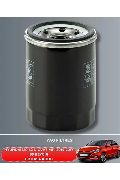 Petrol Ofisi HYUNDAI i20 1.2 D-CVVT - 1.2 MPI 2014-2015-2016-2017 120 BEYGİR BAKIM SETİ - Resim 3