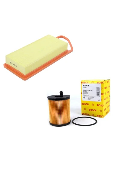 Bosch Peugeot 206 1.4 Hdi Dizel Hava + Yağ Filtre Bakım Seti ürün görseli