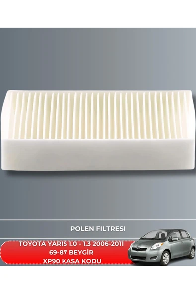 TOYOTA YARİS 1,0-1,3 2006-2011 69-87 BEYGİR FİLTRE - DELPHİ MOTOR YAĞ GÖNDERİLECEKTİR.2025 ÜRETİMYAĞ BAKIM SETİ - Resim 4