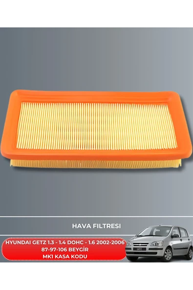 Petrol Ofisi HYUNDAI GETZ 1.3 - 1.4 DOHC - 1.6 2003-2004-2005-2006-2007-2008-2009-2010-2011 87-97-106 BAKIM SETİ - Resim 2