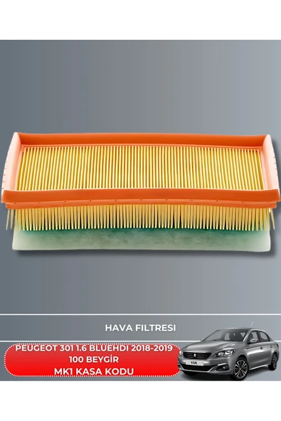 Petrol Ofisi PEUGEOT 301 1.6 BLUEHDI 2018-2019 100 BEYGİR FİLTRE - YAG BAKIM SETİ - Resim 2