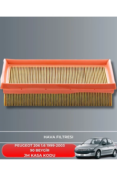Petrol Ofisi PEUGEOT 206 1.6 1999-2000-2001-2002-2003 90 BEYGİR FİLTRE - YAG BAKIM SETİ - Resim 2