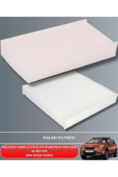 Petrol Ofisi PEUGEOT 2008 1.2 VTI - 1.2 E-VTI - 1.2 PURETECH 2013-2014-2015 82 BEYGİR FİLTRE - YAG BAKIM SETİ - Resim 4