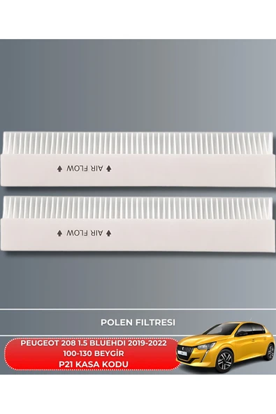 Petrol Ofisi PEUGEOT 208 1.5 BLUEHDI 2019-2020-2021-2022 100-130 BEYGİR FİLTRE - YAG BAKIM SETİ - Resim 4