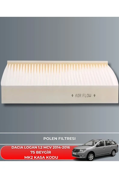 Petrol Ofisi DACIA LOGAN 1.2 MCV 2014-2015-2016 75 BEYGİR FİLTRE - YAĞ BAKIM SETİ - Resim 4