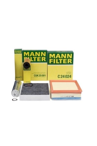 Mann Filters Bmw F30 LCI Kasa 318d Periyodik Bakım Filtre Seti Mann Marka ürün görseli