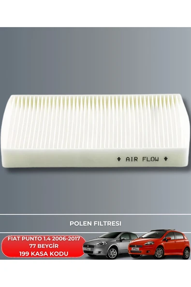 Petrol Ofisi FIAT PUNTO 1.4 2006-2007-2008-2009-2010-2011-2012-2013-2014-2015-2016-2017 77 FİLTRE YAG BAKIM SETİ - Resim 4