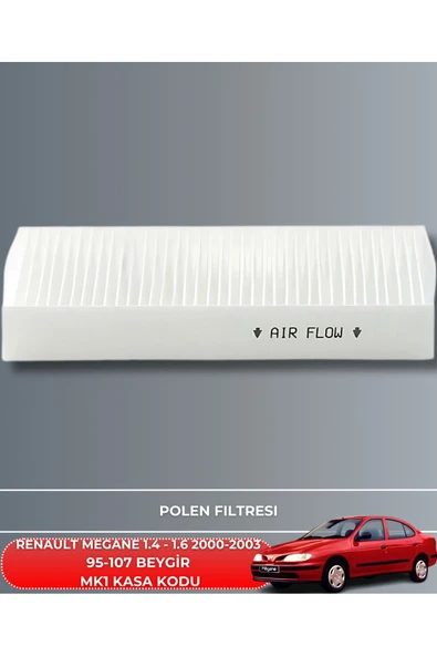 Petrol Ofisi RENAULT MEGANE 1.4 - 1.6 2000-2001-2002-2003 95-107 BEYGİR FİLTRE - YAĞ BAKIM SETİ - Resim 4