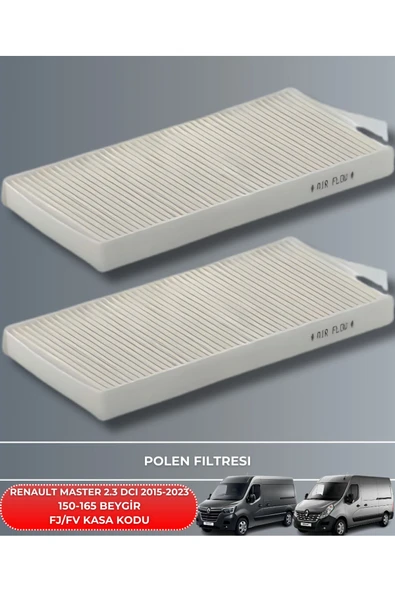 Petrol Ofisi RENAULT MASTER 2.3 DCI 2015-2016-2017-2018-2019-2020-2021-2022-2023 150-165 FİLTRE - YAĞ BAKIM SETİ - Resim 4