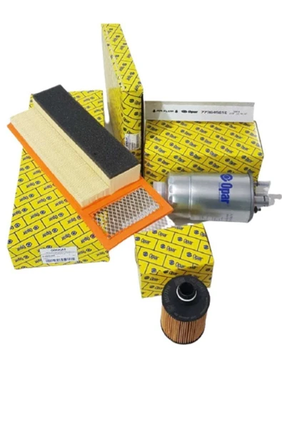 OPAR Fiat Linea 1.3 Mjt Euro 5 Filtre Yağ Bakım Seti - Resim 2