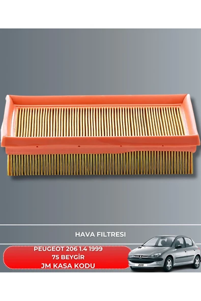 Petrol Ofisi PEUGEOT 206 1.4 1999 75 BEYGİR FİLTRE - YAG BAKIM SETİ - Resim 2
