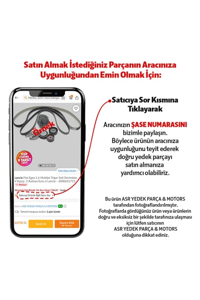 OPAR Doblo 1.6 Euro 6 Filtre Seti Fiat - 55179909 - Resim 6