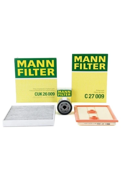 Mann Filters Audi Q2 1.4 Tfsı Uyumlu Filtre Bakım Seti 2016-2018 ürün görseli