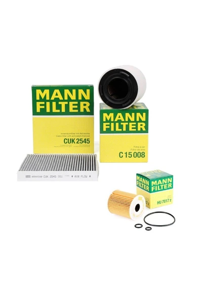 Mann Filters Volkswagen Polo 1.2 TDI Bakım Filtre Seti Mann Marka ürün görseli
