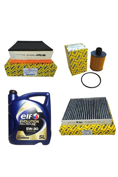 Parça Par Fiat Linea 1.6 Uyumlu Filtre Yağ Bakım Seti Jtdm 2008-2019 [103 Beygir Parcapar3737e] ürün görseli