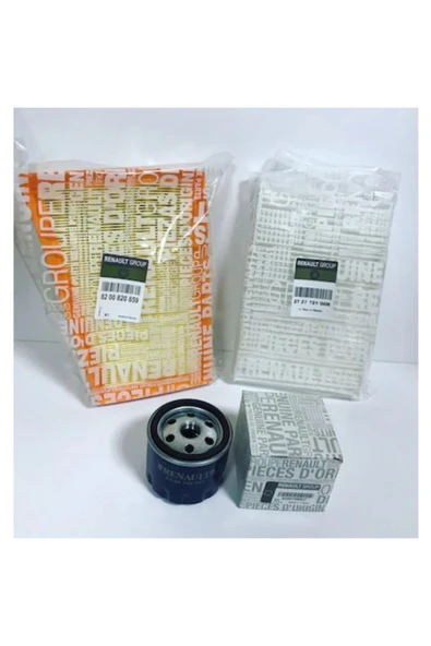 MAİS Genel markalar Renault Fluence 1.5 Dci Filtre Bakım Seti Hava Yağ Polen 3 lü set ürün görseli