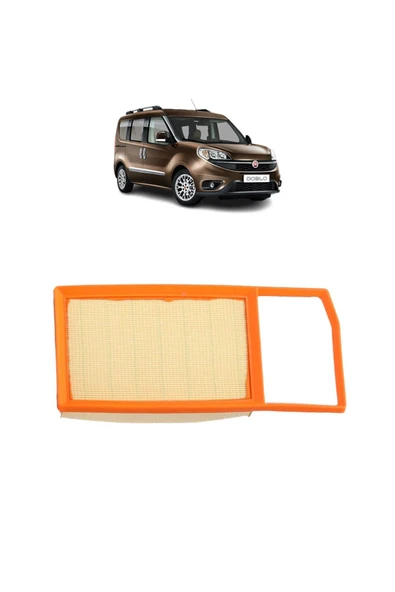 OPAR Fiat Doblo 95 Beygir Euro 6 4lü Karbon Filtre Bakım Seti 1.3 D Multijet 2016 Sonrası Kit1479f - 2