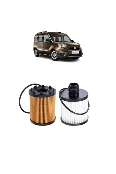 OPAR Fiat Doblo 95 Beygir Euro 6 4lü Karbon Filtre Bakım Seti 1.3 D Multijet 2016 Sonrası Kit1479f - 3
