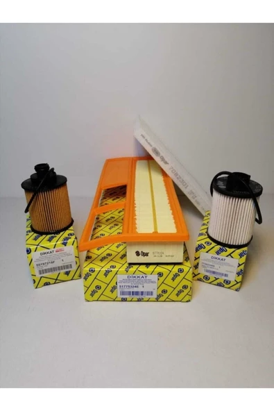 Fiat Opar Fıltre Palıo-albea-doblo 1.3 Euro4 Uyumlu Filtre Seti pimli Yağ Filtresi ürün görseli