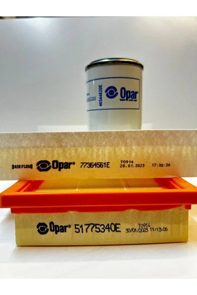 OPAR Fıat Egea 1.4 Benzinli Filtre Bakım Seti ürün görseli