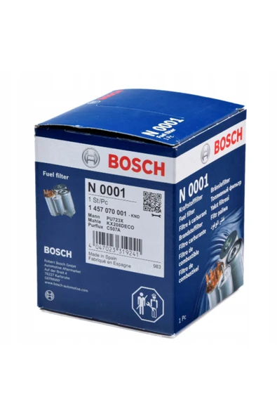 Bosch Chevrolet Captiva C100 2.0 Dizel Mazot Filtresi Marka 1457070001 - Resim 2