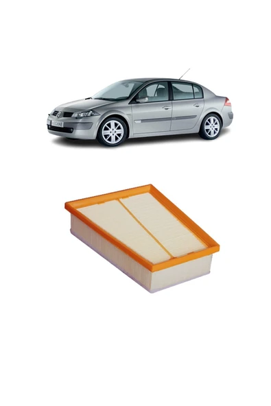 MAİS Renault Megane 2 3plus Filtre Bakım Seti 1.5 Dci Elf Yağlı 2002-2005 Kit2093c - Resim 2