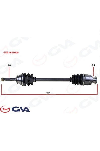 GVA RENAULT 12 SAĞ SOL AKS 7701348085 - 7701348086 - 7701498699 - 7701498786 - 7711106127 ürün görseli