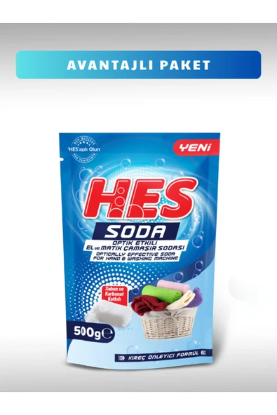 Hes Çamaşır Sodası 500*2 - 2