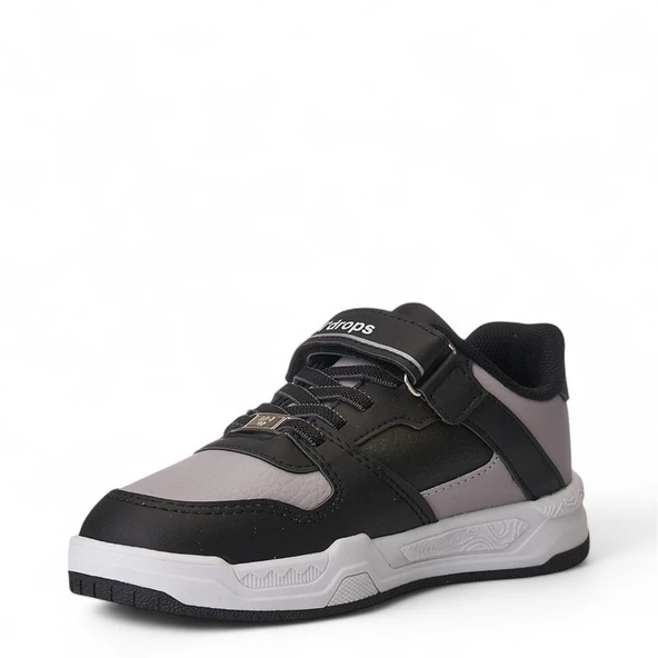 Albishoes Unisex Kız Erkek Çocuk Basket Cırtlı 4 Mevsim Kışlık Anatomik Sneaker Çocuk Spor Ayakkabı - Resim 3