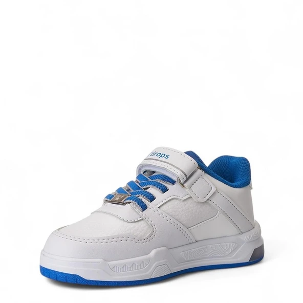 Albishoes Unisex Çocuk Basket Cırtlı 4 Mevsim Kışlık Işıklı Günlük Okul Sneaker Çocuk Spor Ayakkabı - 3