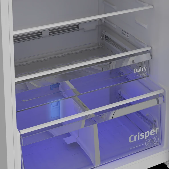 Altus AL 380 XE E Enerji Sınıfı 557 L Üstten Donduruculu No-Frost Buzdolabı Beyaz - 5