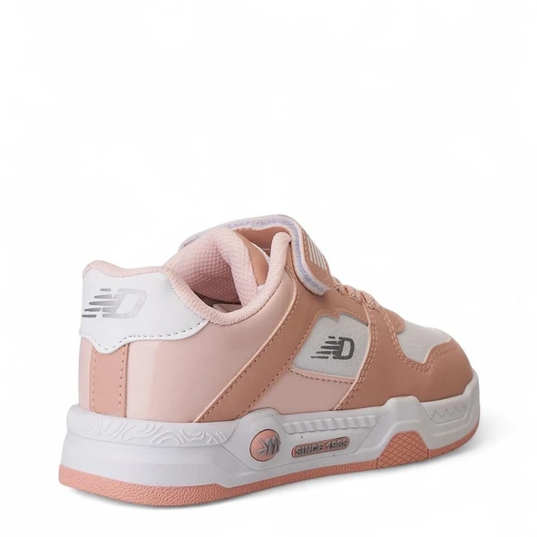 Albishoes Unisex Kız Erkek Çocuk Basket Cırtlı 4 Mevsim Kışlık Anatomik Sneaker Çocuk Spor Ayakkabı - 3