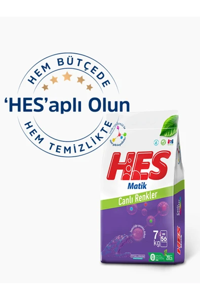 Hes Matik Canlı Renkler 7 Kg - 5